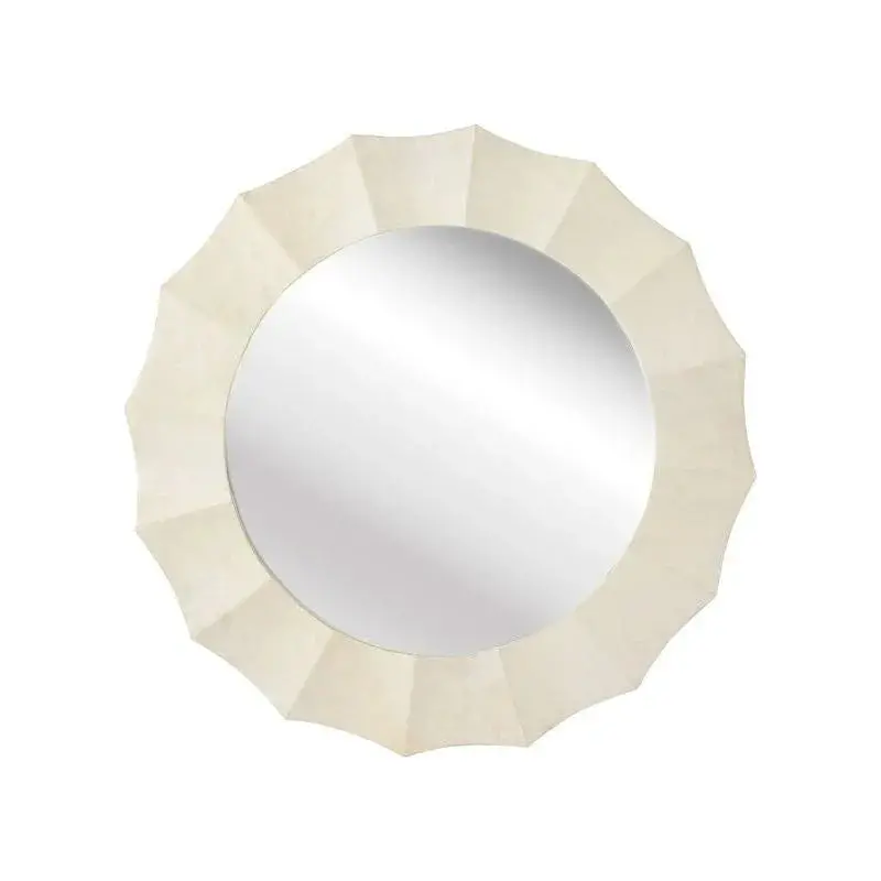 Bride'S Dream Wall Mirror With Ornate Wood Frame 1