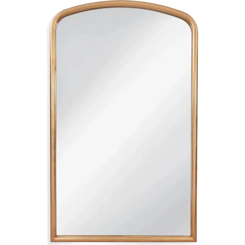 Brookings Gold Metal Vertical Floor Mirror 1