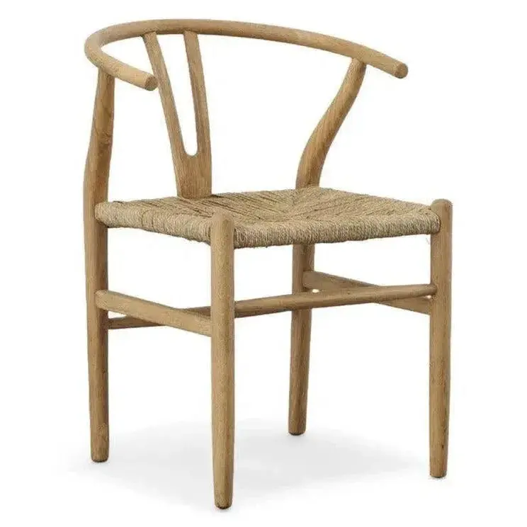 Broomstick Wood-Framed Armless Dining Chair 1