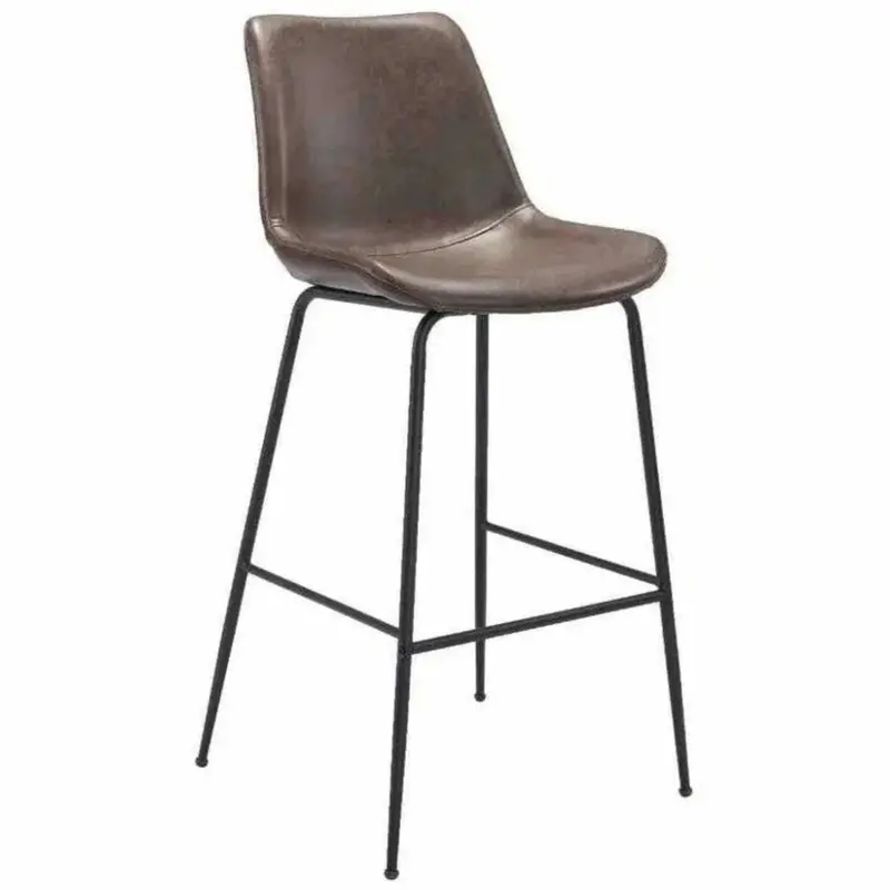 Brown Byron Bar Height Chair 1