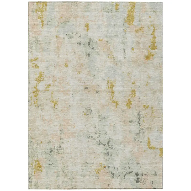 Brown Washable Indoor-Outdoor Area Rug By Jaelaris 1