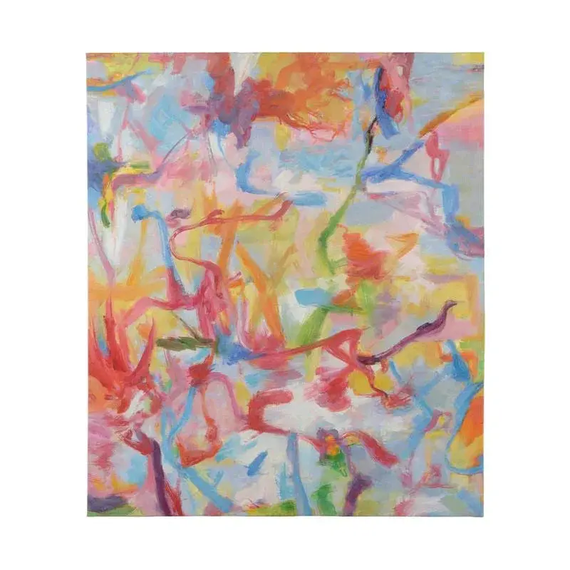 Bubblegum Abstract Oil Painting On Canvas 1
