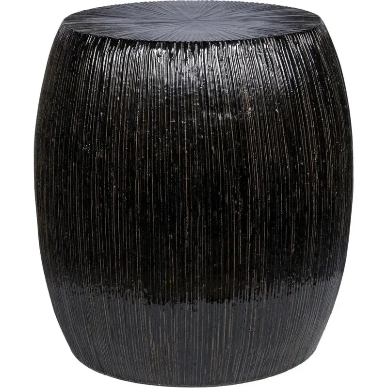 Bud Black 16-Inch Outdoor Stool And Accent Table 1