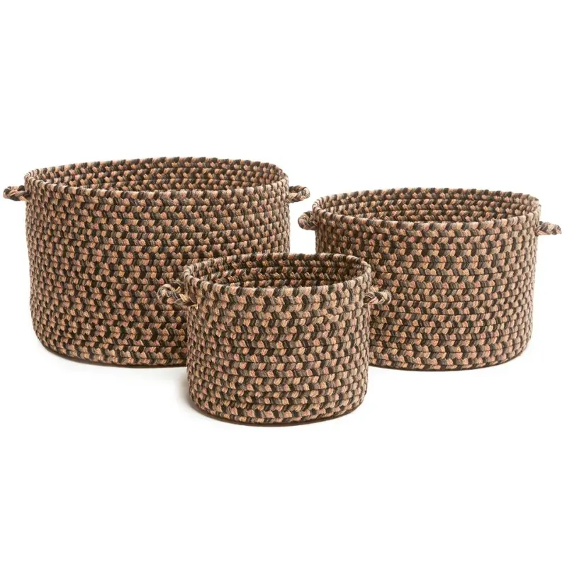 Camden Outdoor Braided Basket Set – 3-Piece Woven Collection 5