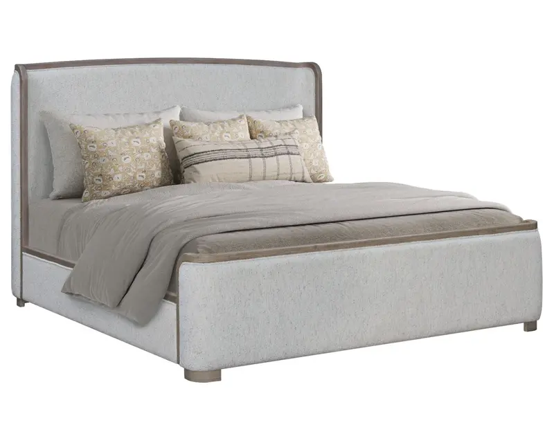 Cape Warp Shelter Upholstered Bed Frame 1