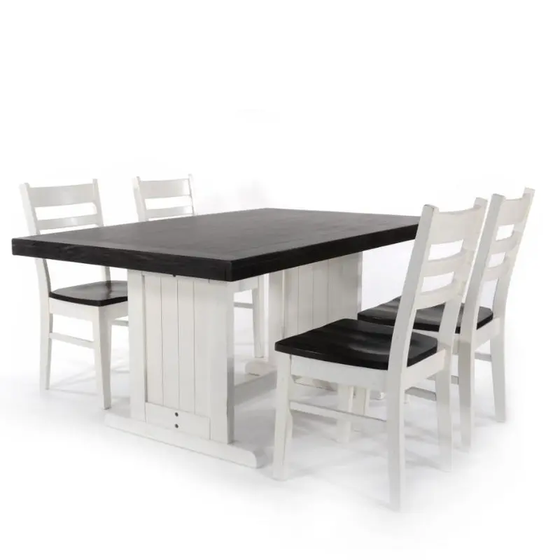 Carriage House Farmhouse-Style Breakfast Nook Dining Set 1