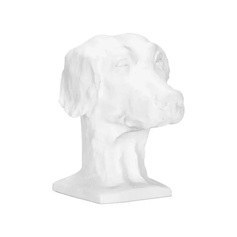 Cast Composite Dog Sculpture – Lifelike Texture And Sturdy Build 1