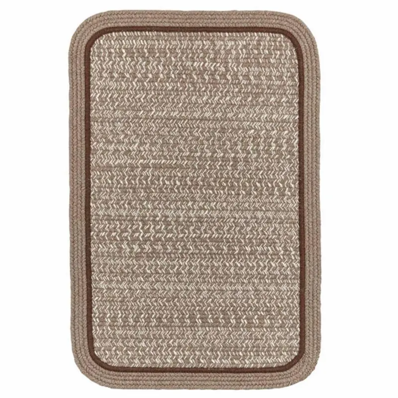 Casual Comfort Rectangular Reversible Braided Area Rug 1