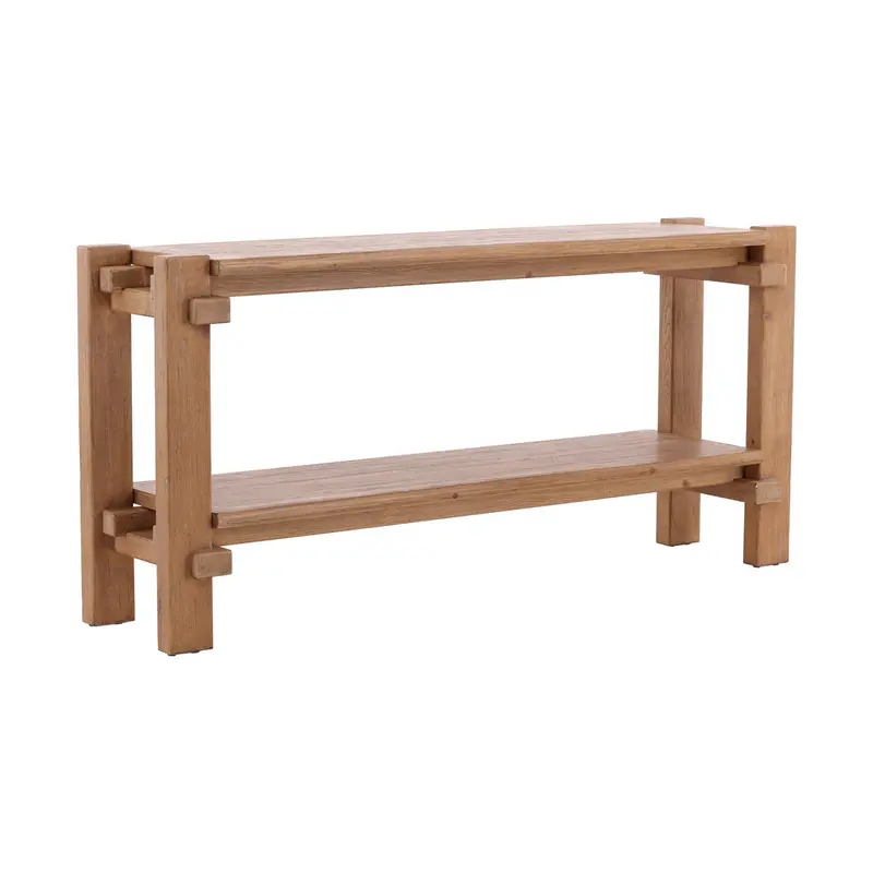 Cecile Natural Wood Entryway Console Table 1