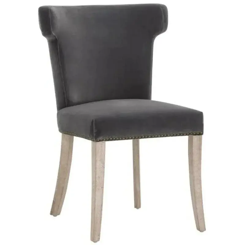 Celina Performance Fabric Armless Dining Chair 1