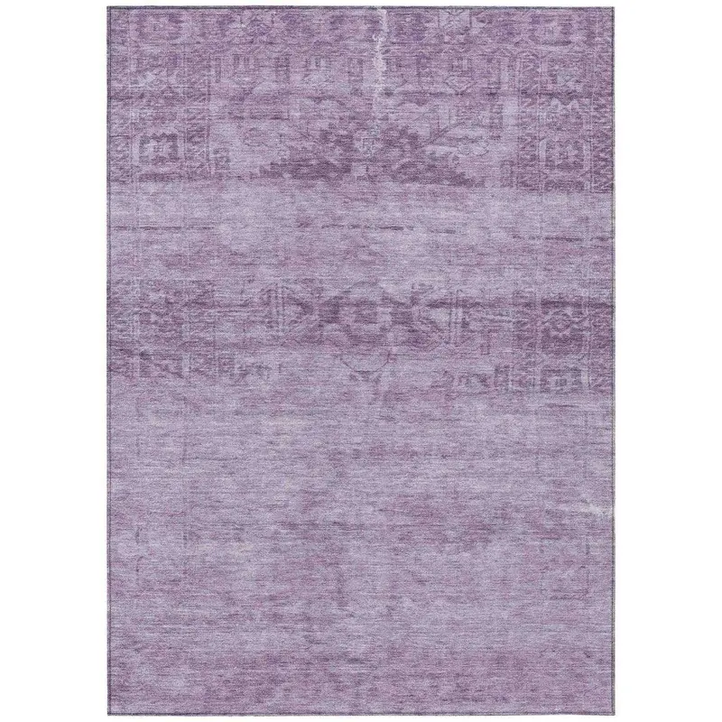 Charix Purple All-Season Rug – Low-Pile Washable Carpet For Decks And Sunrooms 2