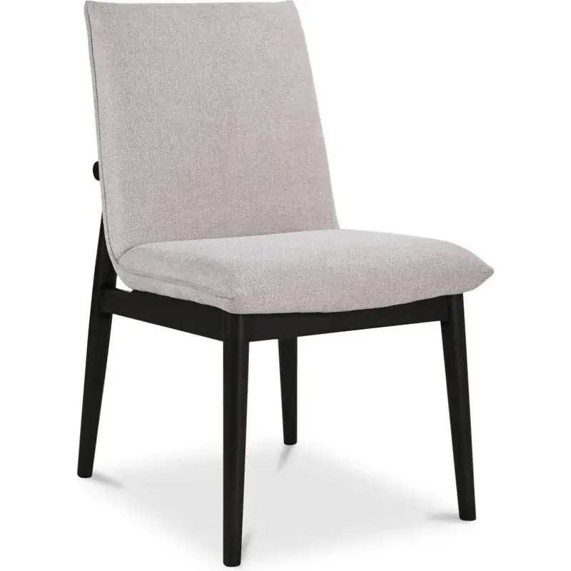 Charlie Black Performance Fabric Dining Chairs – 2-Unit Set 1