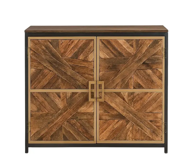 Chesney Two-Door Wooden Accent Cabinet 1