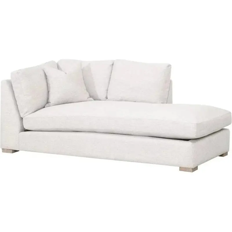 Clara Right-Facing Modular Chaise With Performance Fill 1