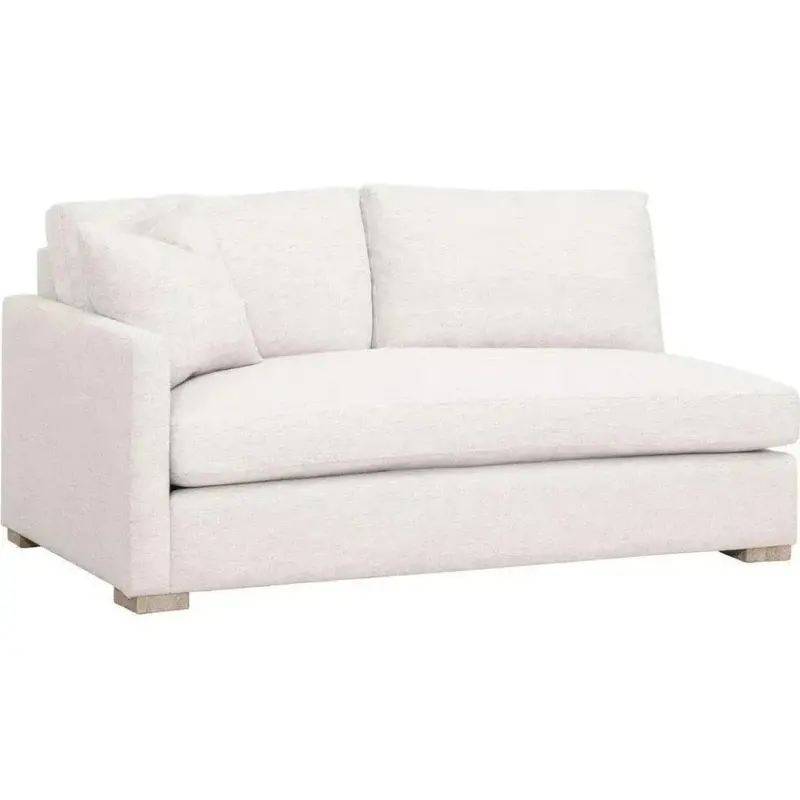 Clara Two-Seat Left-Slim-Arm Modular Sofa 1