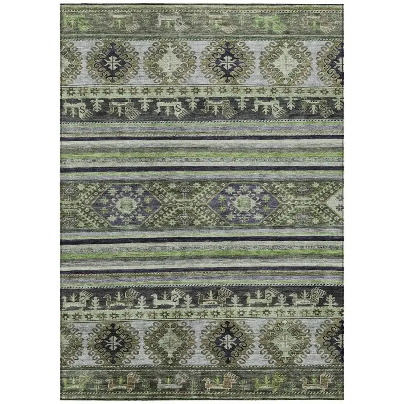 Claritha Green All-Season Rug – Eco-Conscious, Non-Toxic & Machine-Washable 2