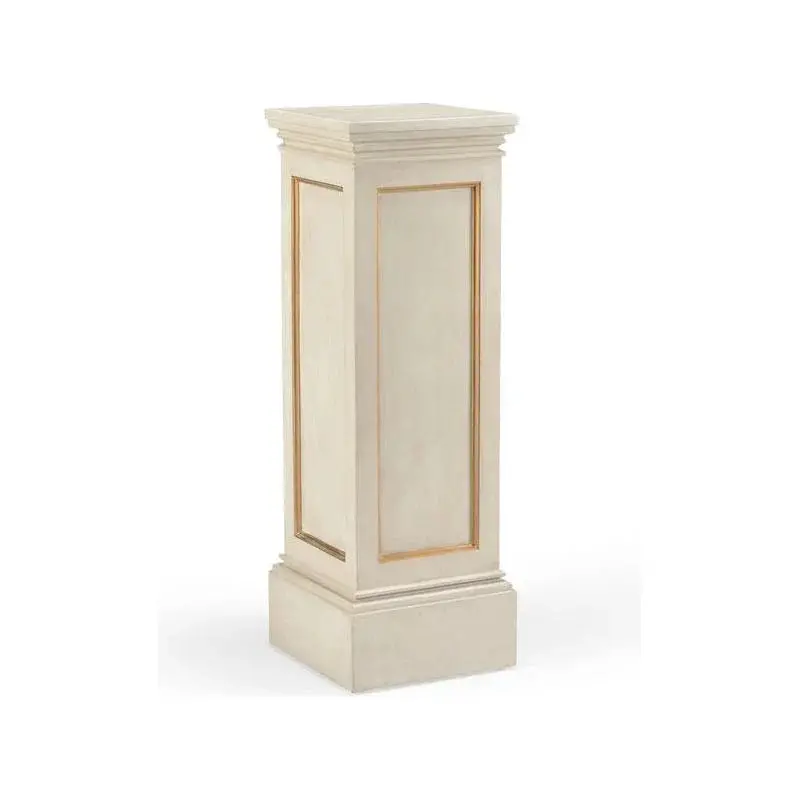 Classic Gilt-Finished Wooden Pedestal 1