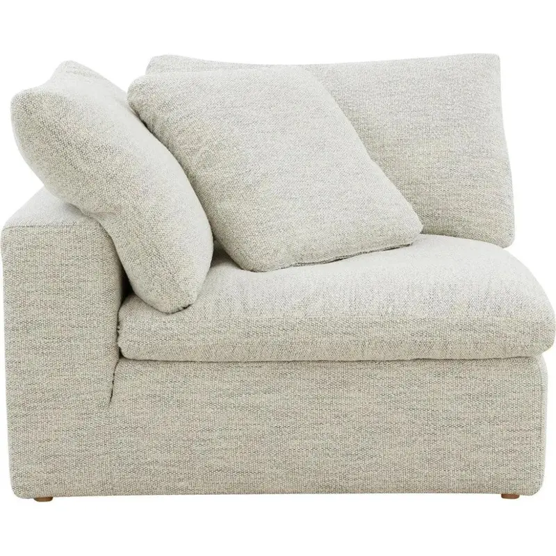 Clay Neverfear Terra Corner Chair – Light Grey Modular Seating 1