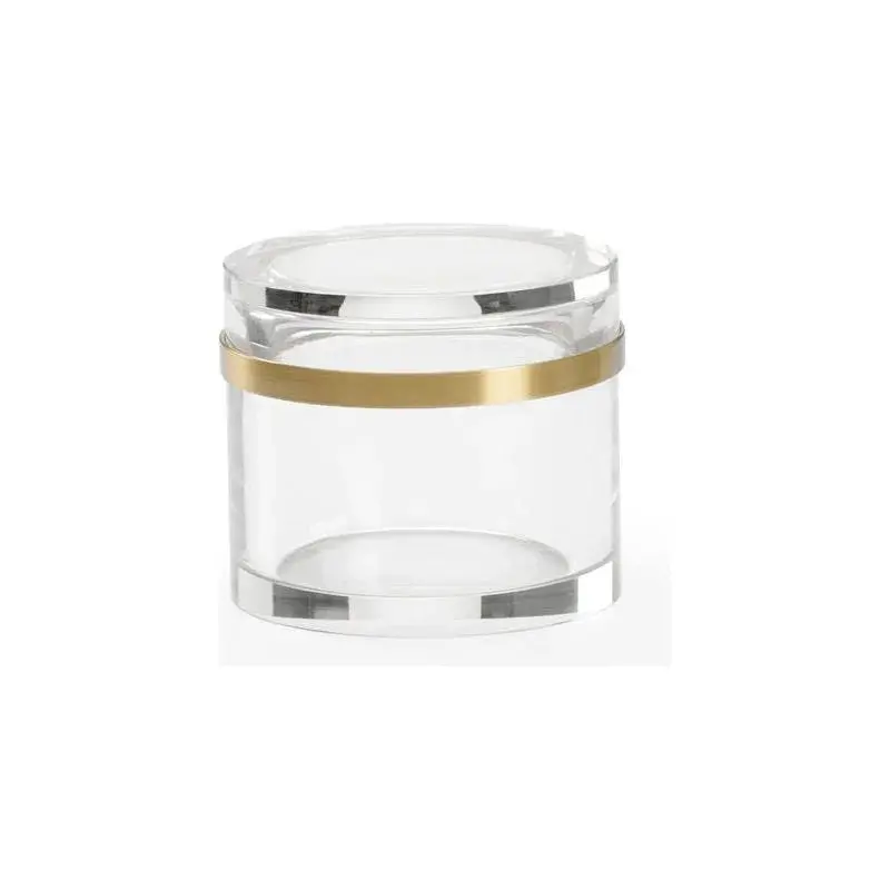 Clear Round Acrylic Jewel Display Box 1