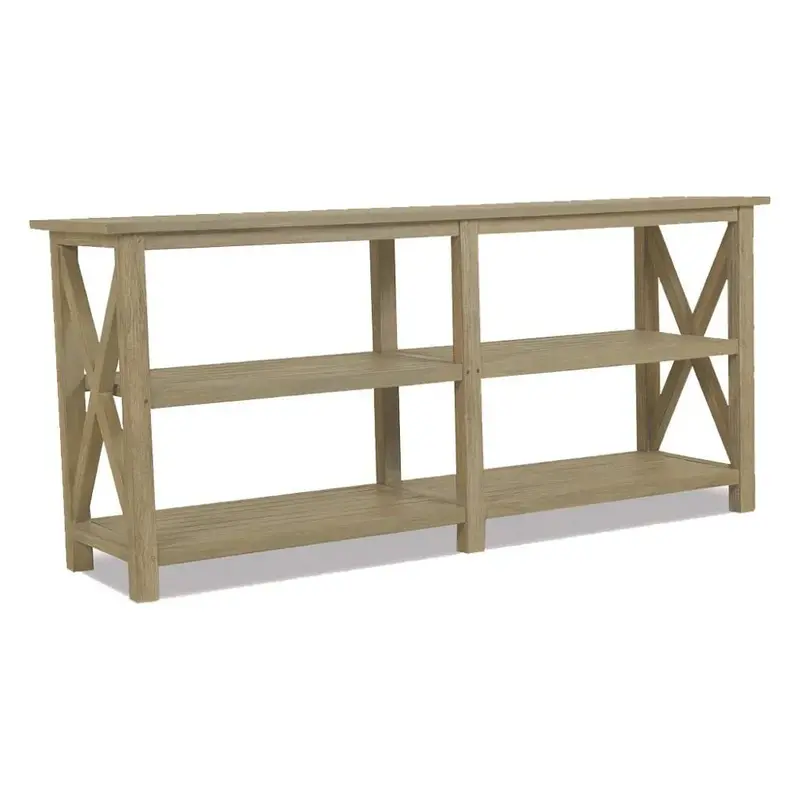 Coastal X-Frame Outdoor Console Table 1