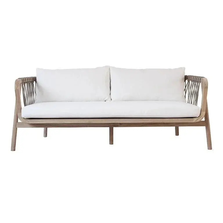 Coco Wood Patio Sofa 1