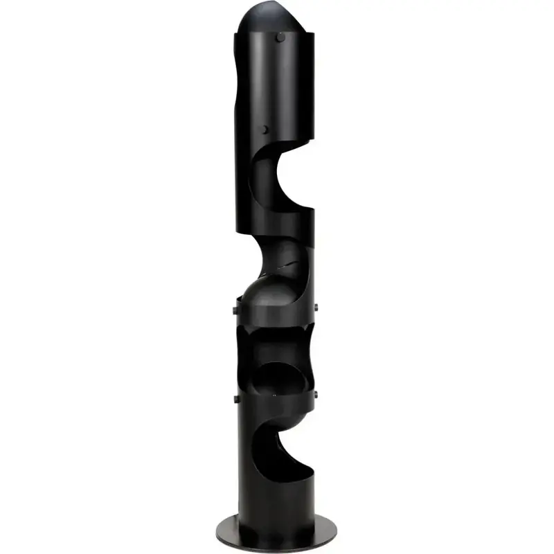 Columna Black Metal Floor Lamp 1