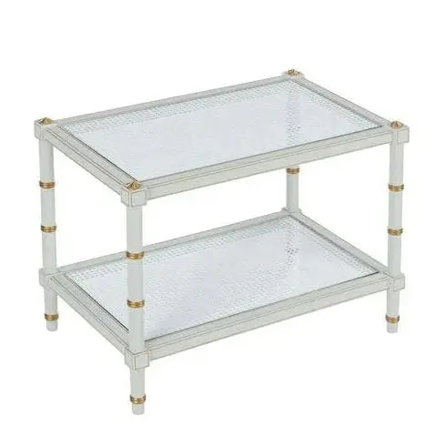 Conner Bamboo-Style Cane Cocktail Table 1