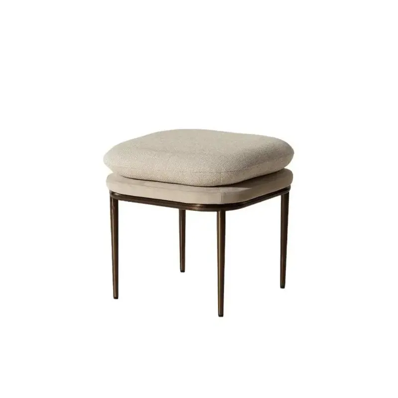 Contemporary Fabric Stool In Koffi Design 1