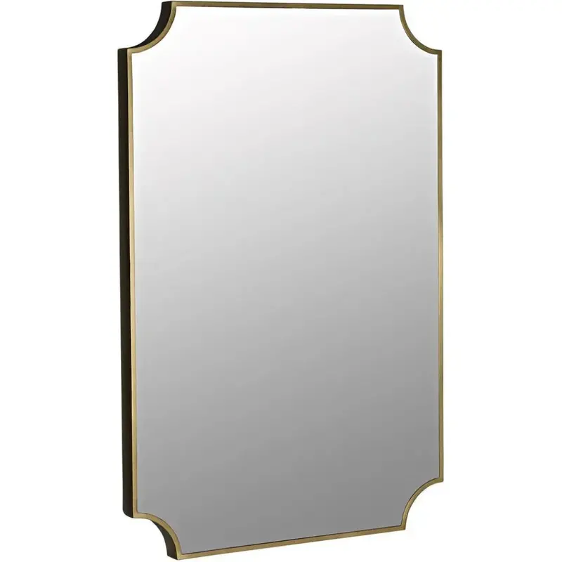 Convex Steel Vertical Mirror With Subtle Curved Design 1