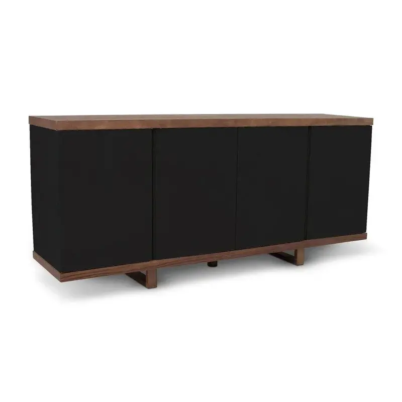 Copany Solid Tauari Wood Sideboard – Eco-Conscious Tropical Hardwood Design 1