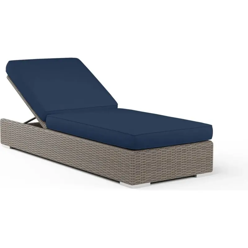 Coronado Sunbrella Reclining Outdoor Chaise Lounge 1