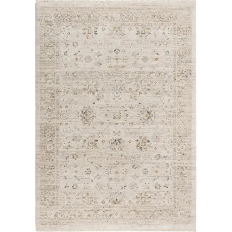 Cutt Natural Floral Area Rug For Living Room 1