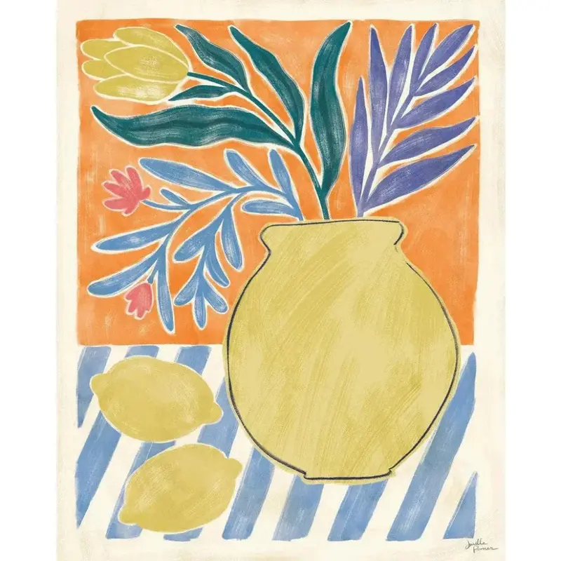 Cyprus Still Life Iv Classic Still Life Canvas Print 1