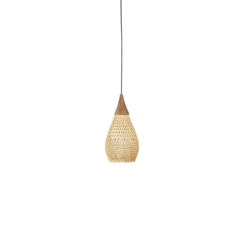 D-Bodhi Horn-Inspired Rattan Pendant Light 1
