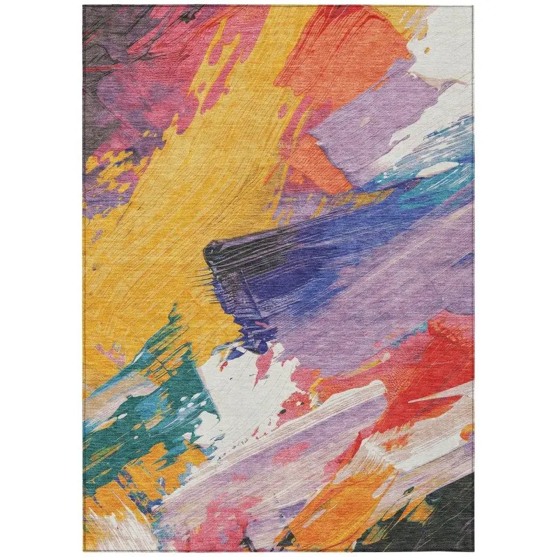 Daryah Gold Uv-Resistant Deck Rug 2