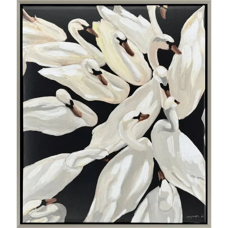 Deep Black Abstract Canvas Art For Contemporary Spaces 1