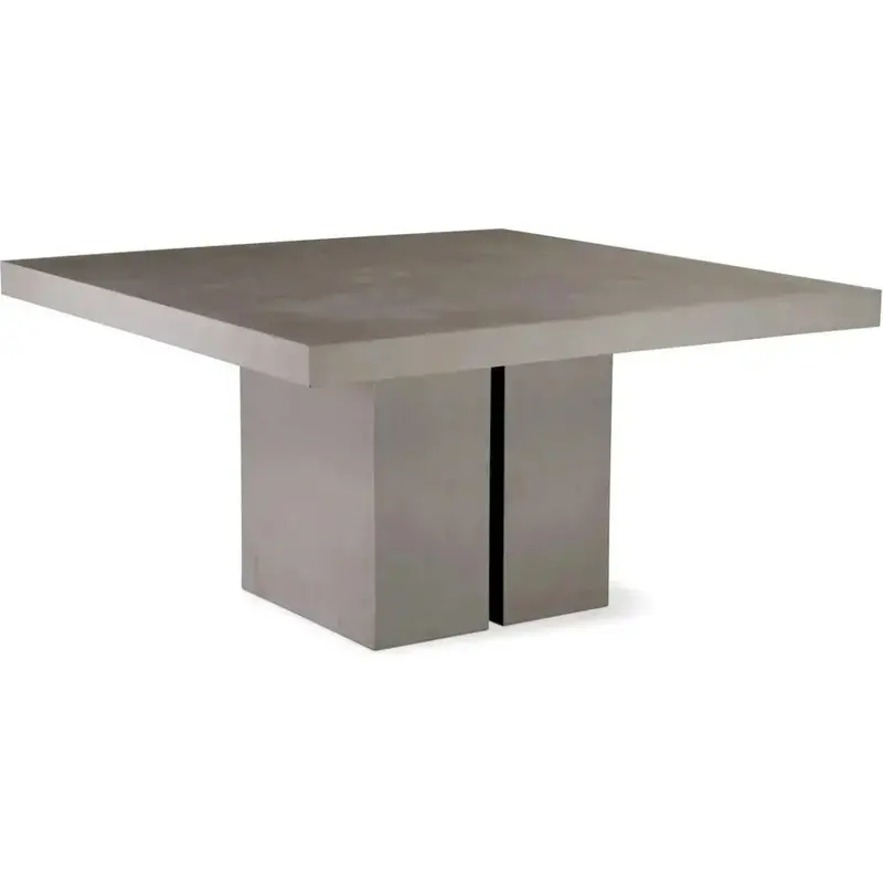 Delapan Grey Outdoor Dining Table – Sleek Contemporary Design 1