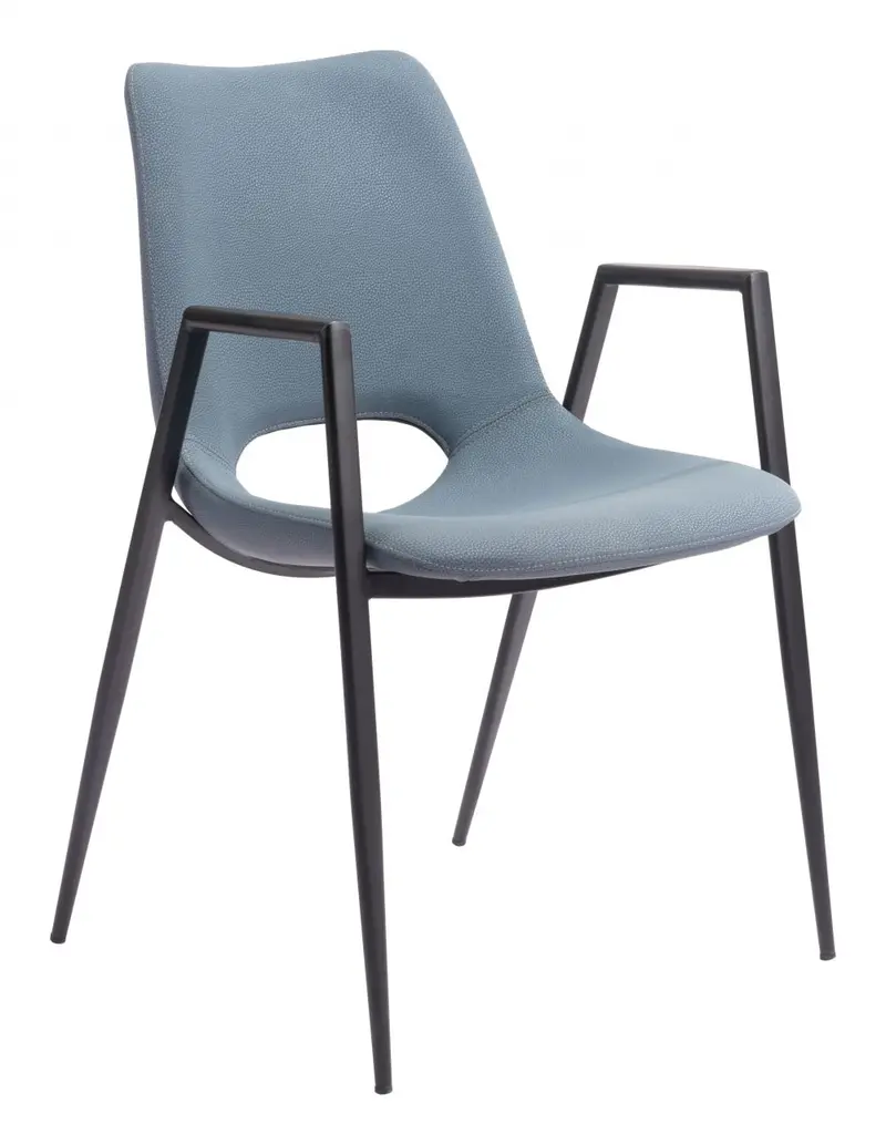 Desi Faux Leather Dining Chairs (Set Of 2) – Stylish And Easy-Clean Seating 1