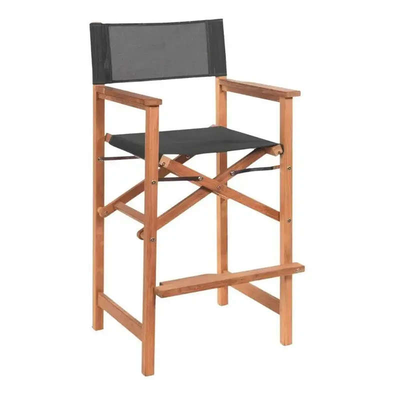 Director Teak Counter-Height Chair For Outdoor Bars 1
