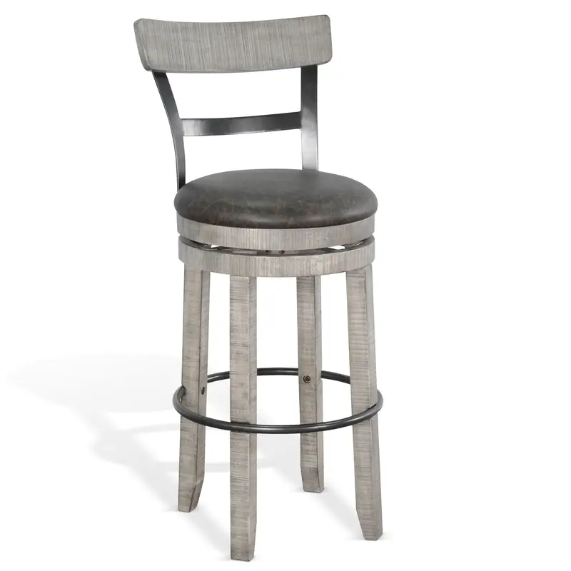 Doe Valley Backed Bar-Height Stool Set – 2 Pieces 1