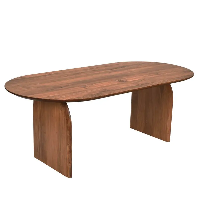 Domingo Oval Wooden Dining Table 1