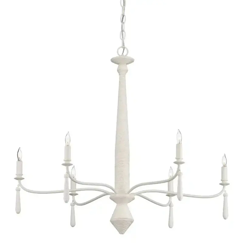 Donnybrook 6-Light Modern Chandelier – Linear Multi-Bulb Statement Fixture 1