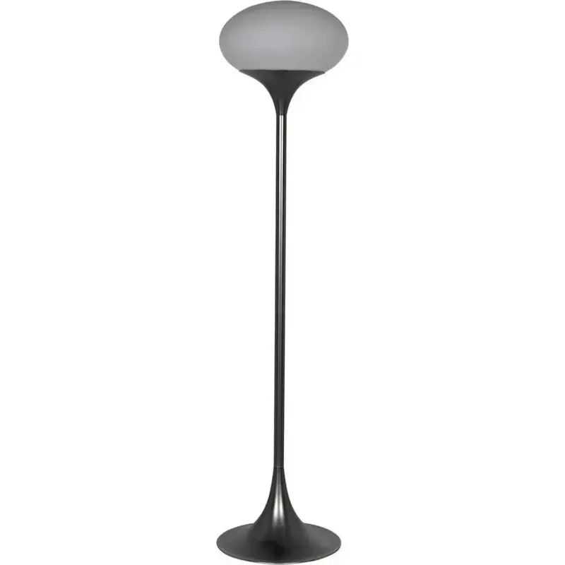 Drop Adjustable Floor Lamp – Gunmetal Finish With Articulating Arm 1