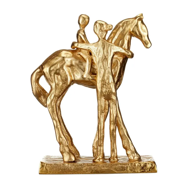 Dujardin Equestrian-Themed Aluminum Sculpture 1