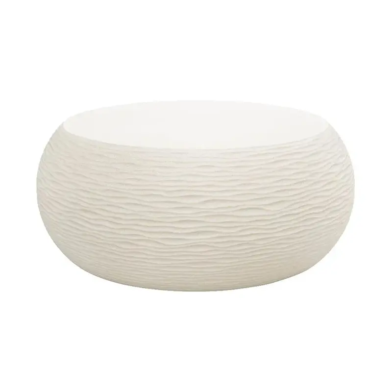 Dune Concrete Outdoor Coffee Table – Round Style 1