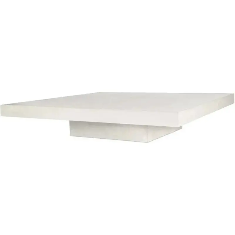 Ebony-And-White Lima Outdoor Coffee Table 1