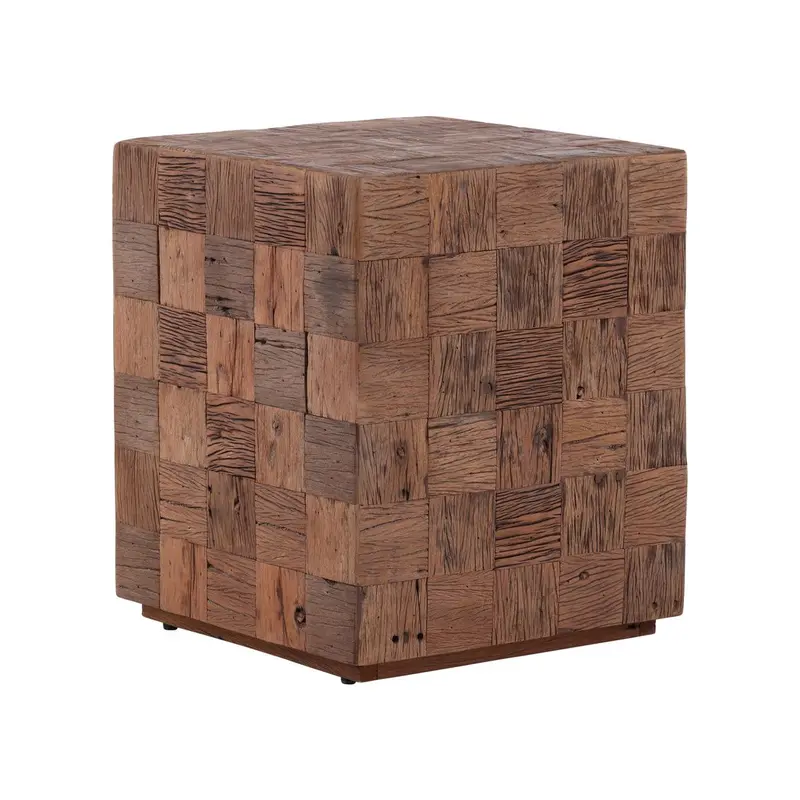 Edwards Solid Wood Square End Table 1