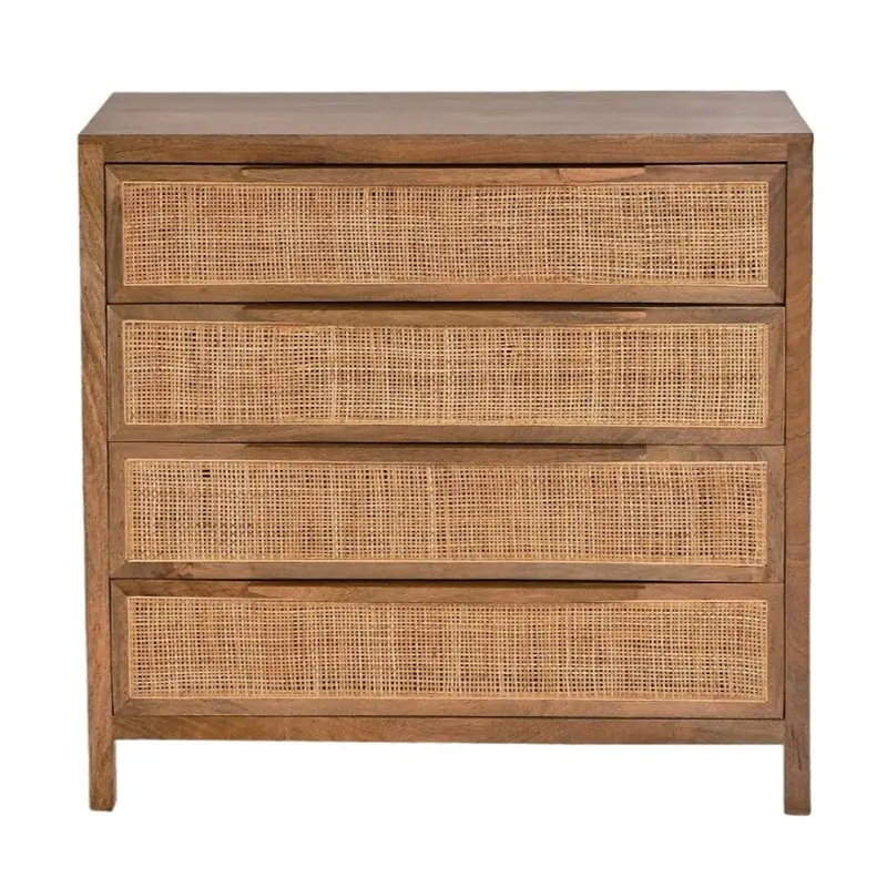 Eldridge Four-Drawer Wooden Chest 1