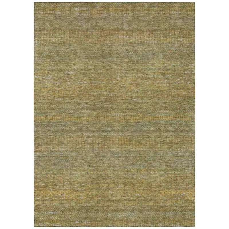 Elenore Green Outdoor Rug – Organic-Inspired Washable Indoor-Outdoor Mat 2