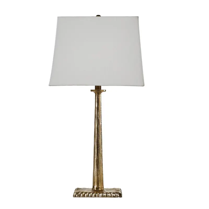 Elite Aluminum Table Lamp – Streamlined Desk Or Nightstand Light 1